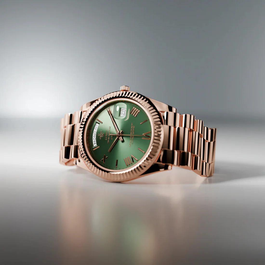 OLIVE ROSE GOLD